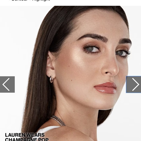 NIB: Smashbox BECCA Shimmering Skin Perfector Pressed Highlighter•Champagne Pop - Picture 8 of 13